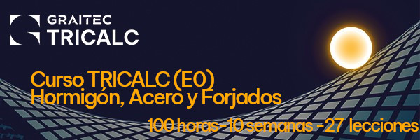 Curso TRICALC (E0), Hormigón, Acero y Forjados