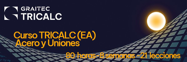 Curso TRICALC (EA), Acero y Uniones